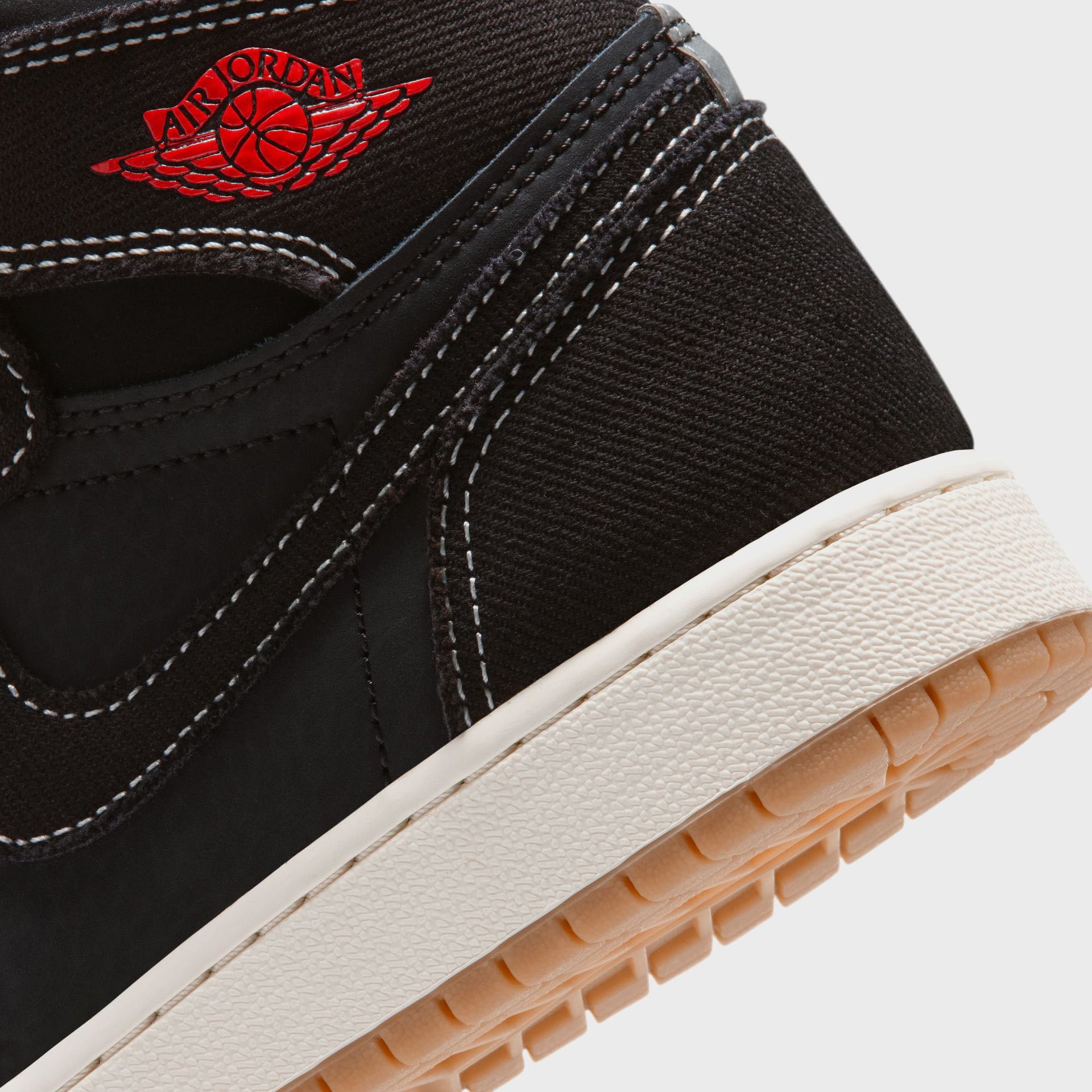 Jordan GS Air Jordan 1 Retro High OG - Black / Sail / Gum / Medium Brown