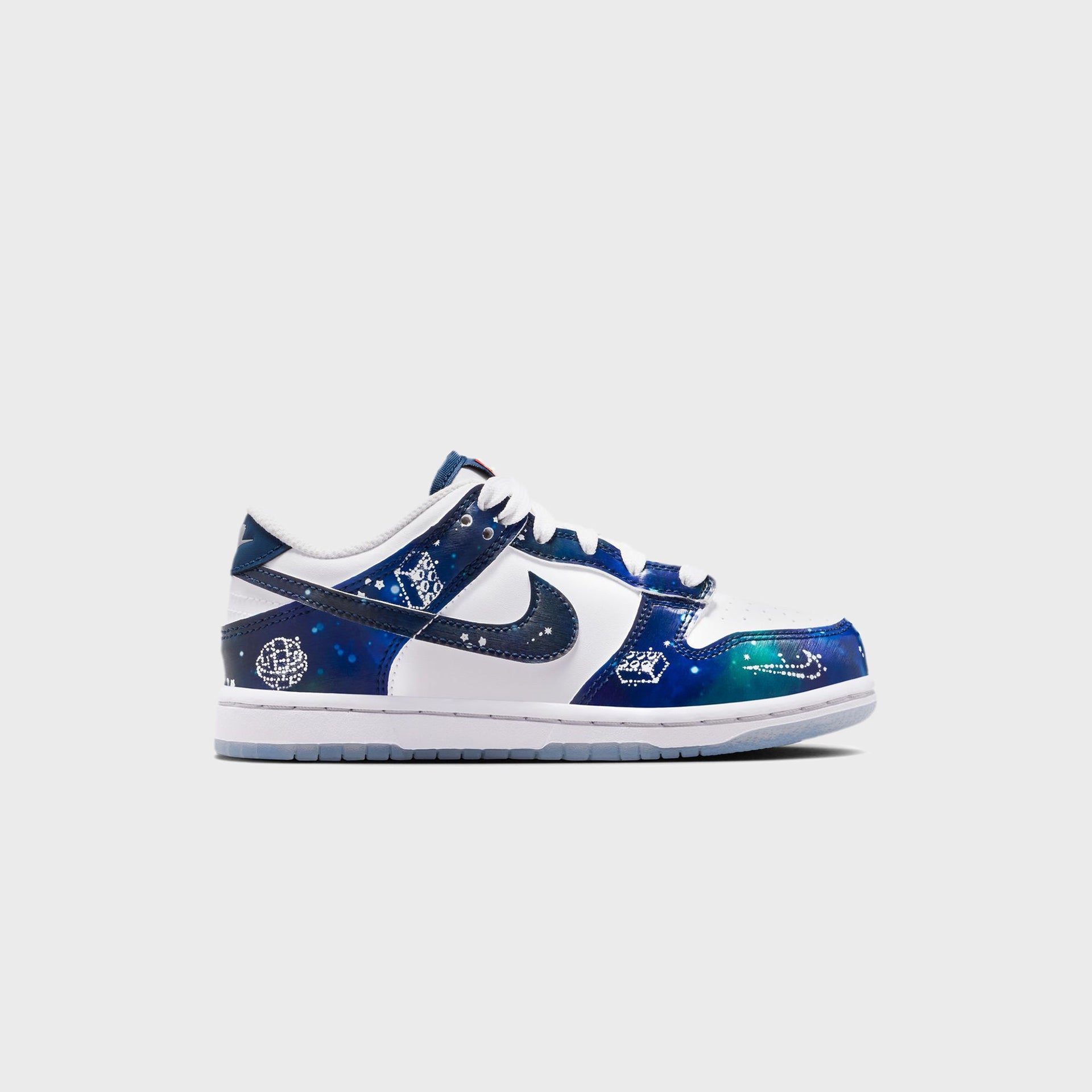 Nike x LEGO® Collection PS Dunk Low - White / Brave Blue / Metallic Platinum / Multi-Color