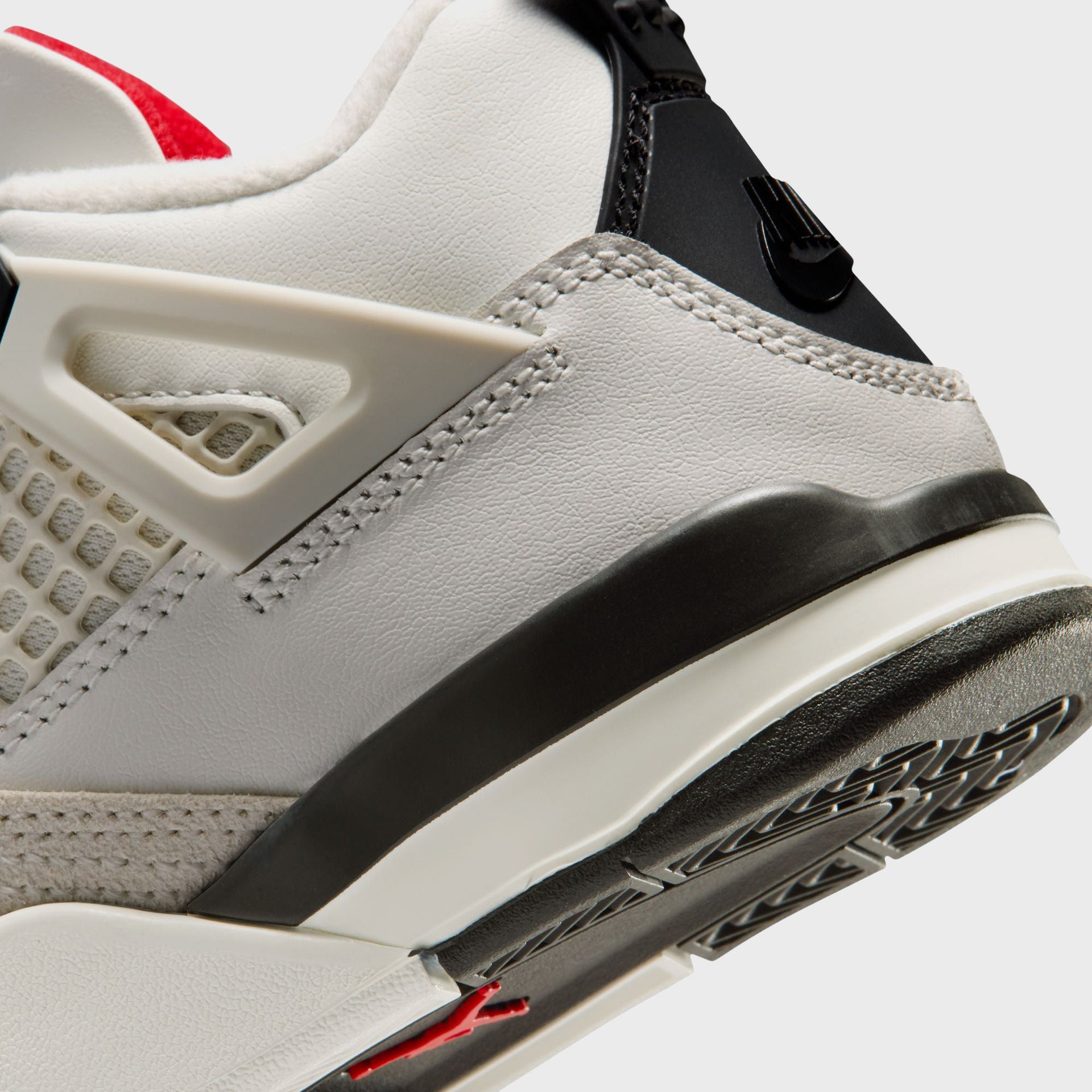 Jordan PS Air Jordan 4 Retro OG - Sail / Black / University Red