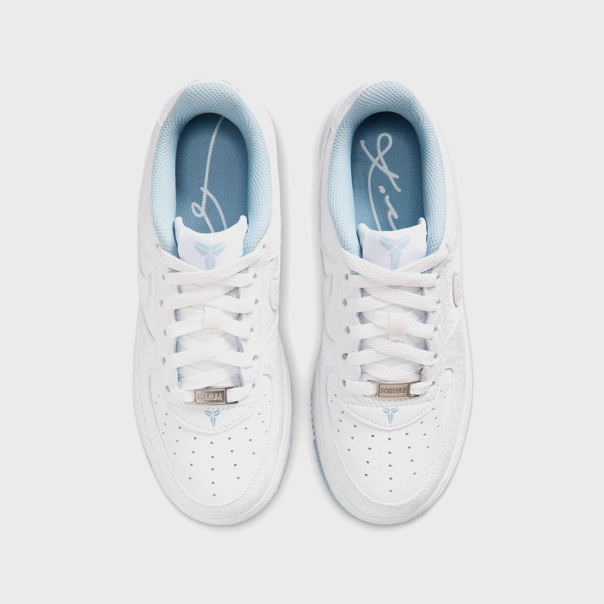 Nike GS Air Force 1 Low - White / Armoury Blue