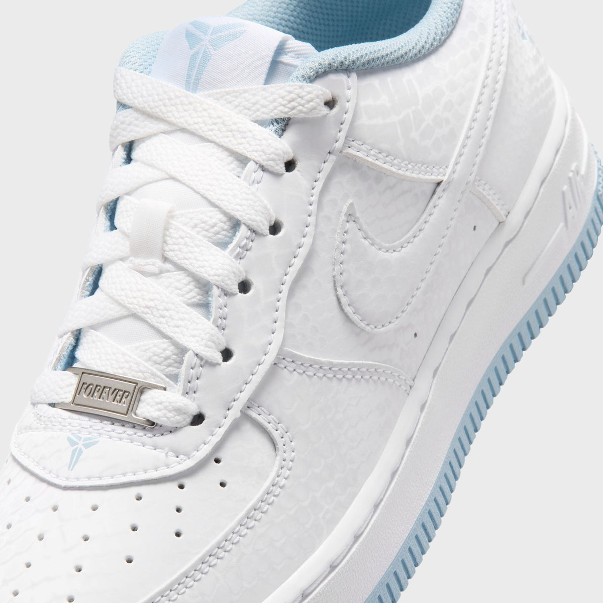 Nike GS Air Force 1 Low - White / Armoury Blue