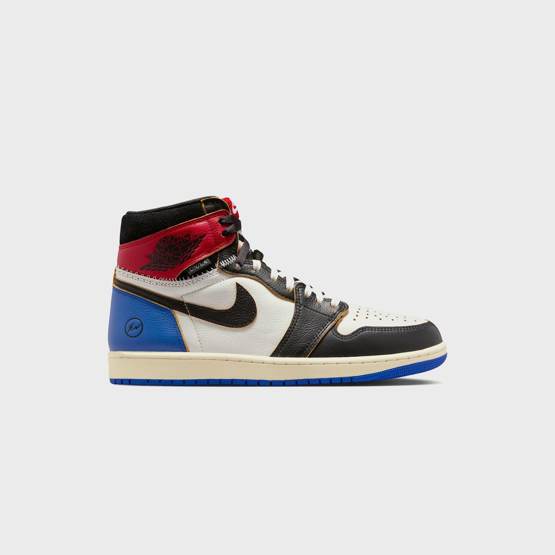 Jordan x Fragment x Union LA Air Jordan 1 Retro High OG - Black / White / Varsity Red / Sport Royal