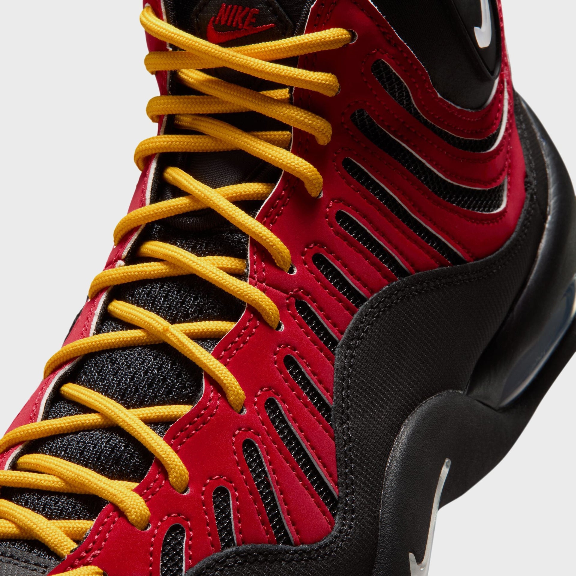 Nike Air Bakin High SP - Black / Varsity Red / White / Varsity Maize