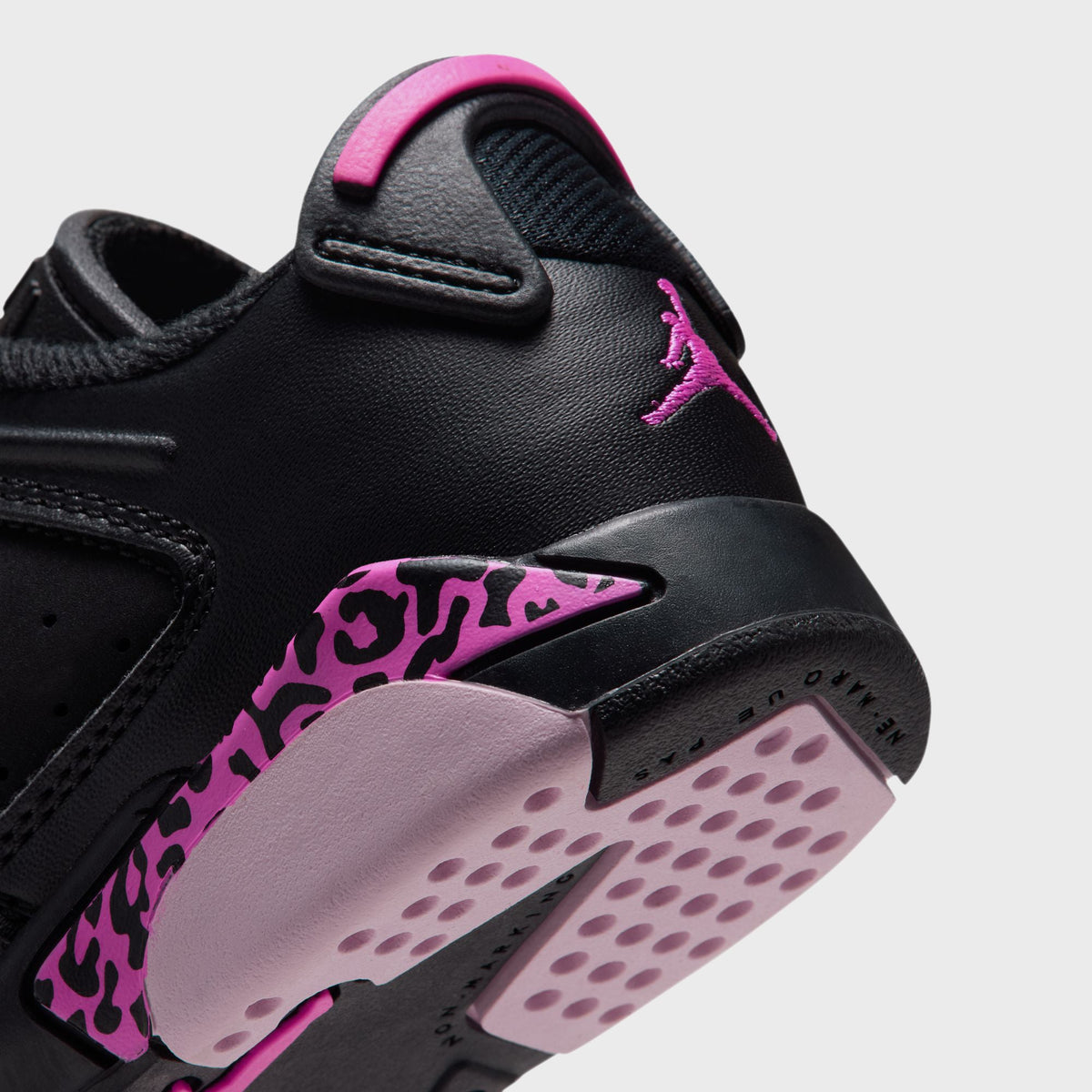 Jordan PS Air Jordan 6 Retro Low - Black / White / Fierce Pink