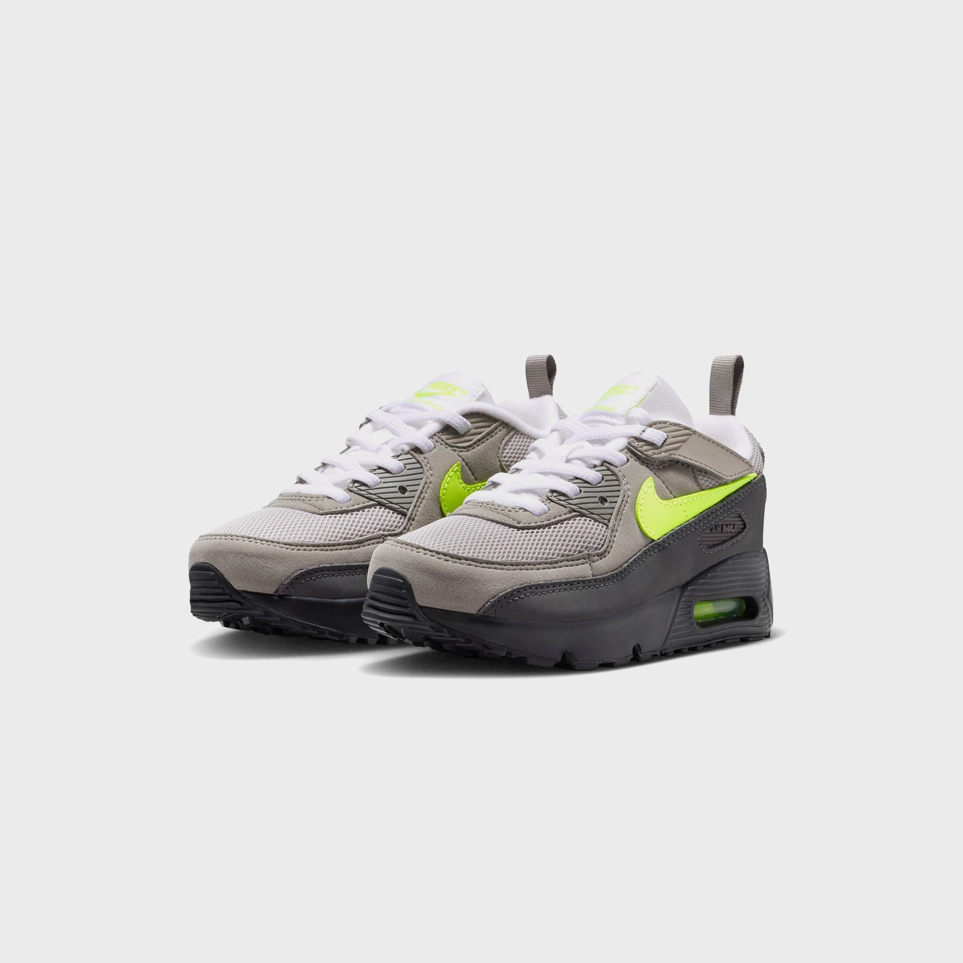 Nike PS Air Max 90 - Black / Anthracite / Light Charcoal / Neon Yellow