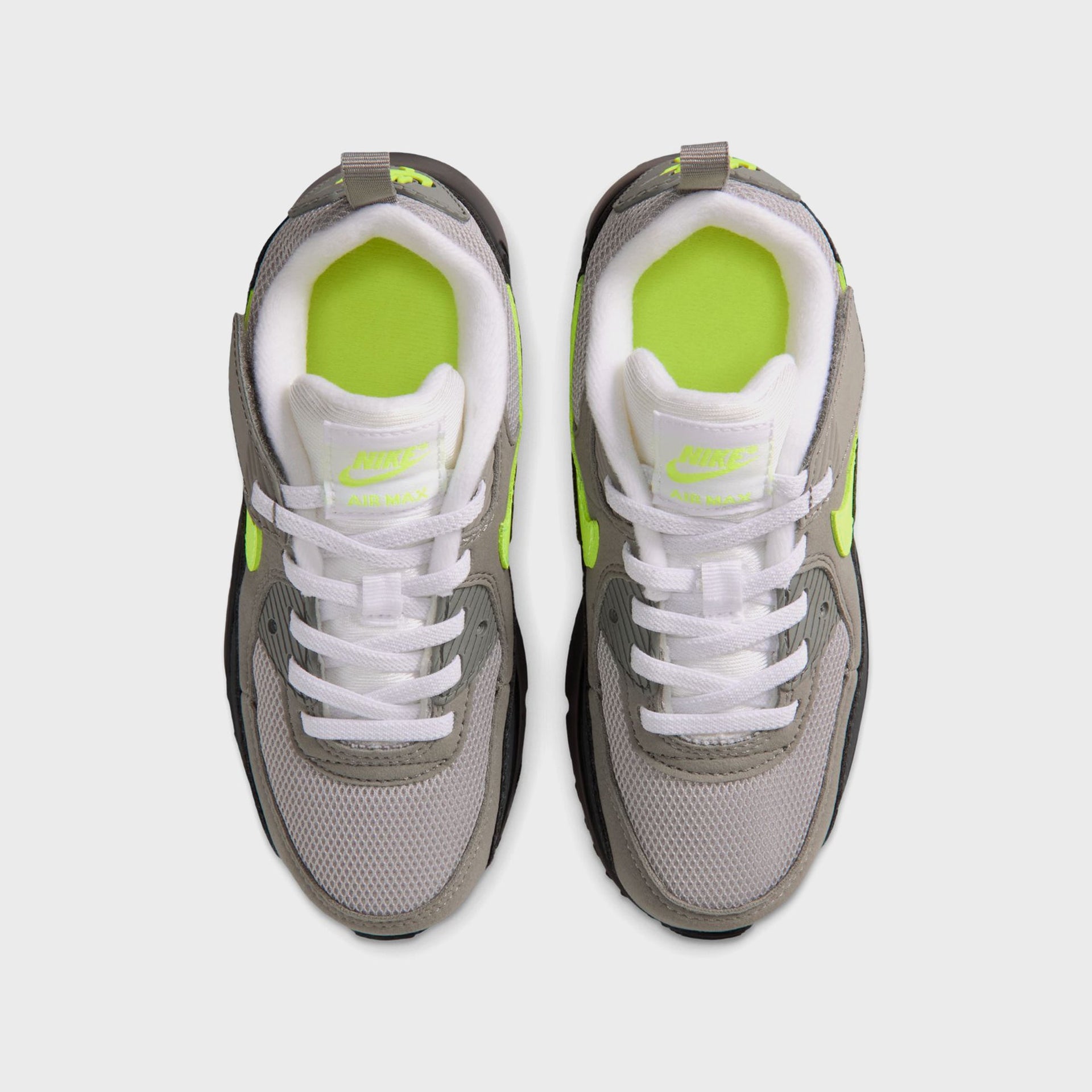 Nike PS Air Max 90 - Black / Anthracite / Light Charcoal / Neon Yellow