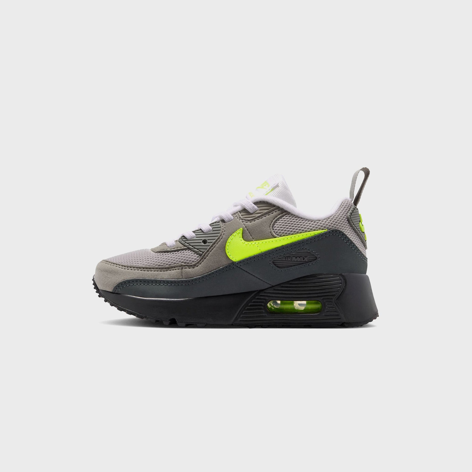 Nike PS Air Max 90 - Black / Anthracite / Light Charcoal / Neon Yellow