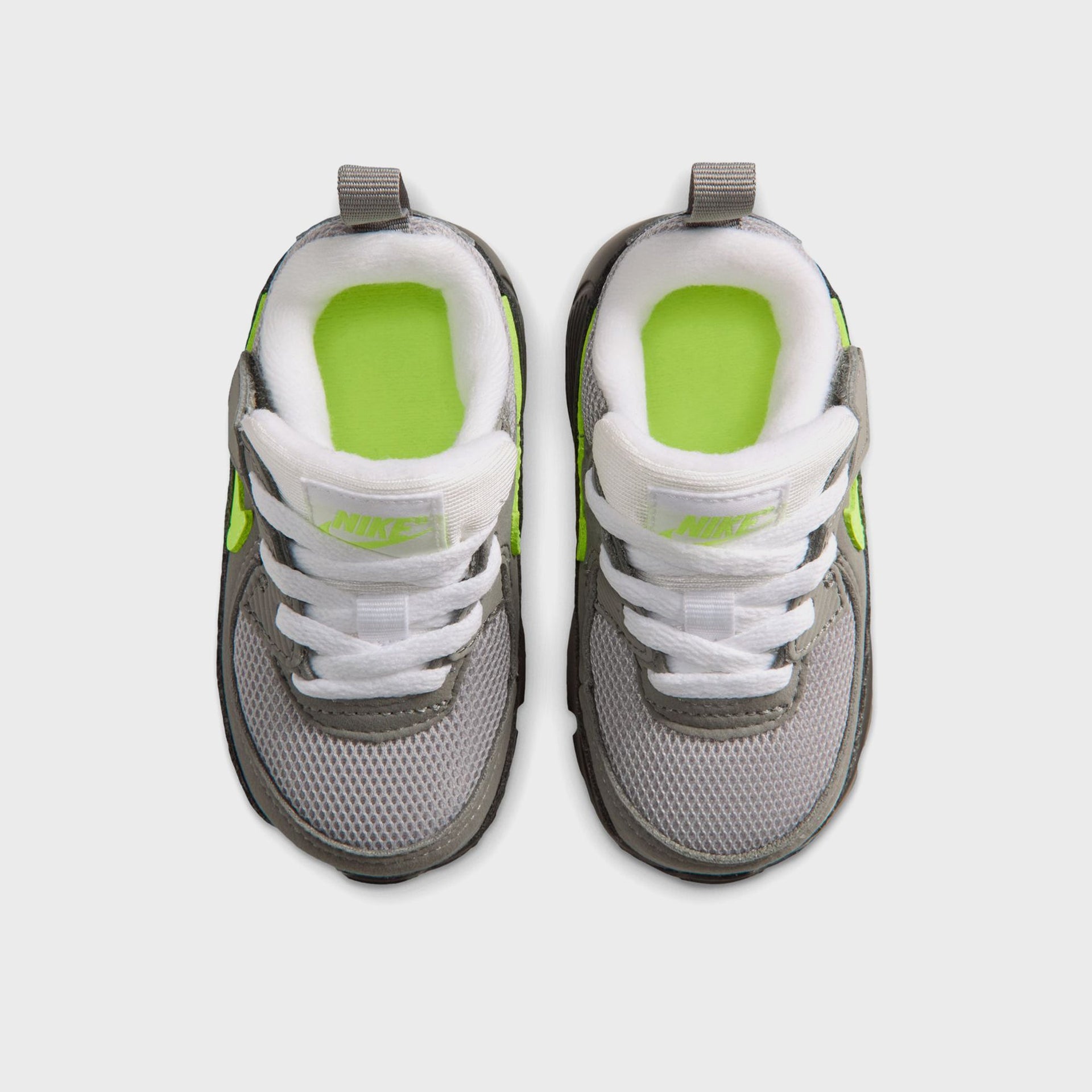 Nike TD Air Max 90 - Black / Anthracite / Light Charcoal / Neon Yellow