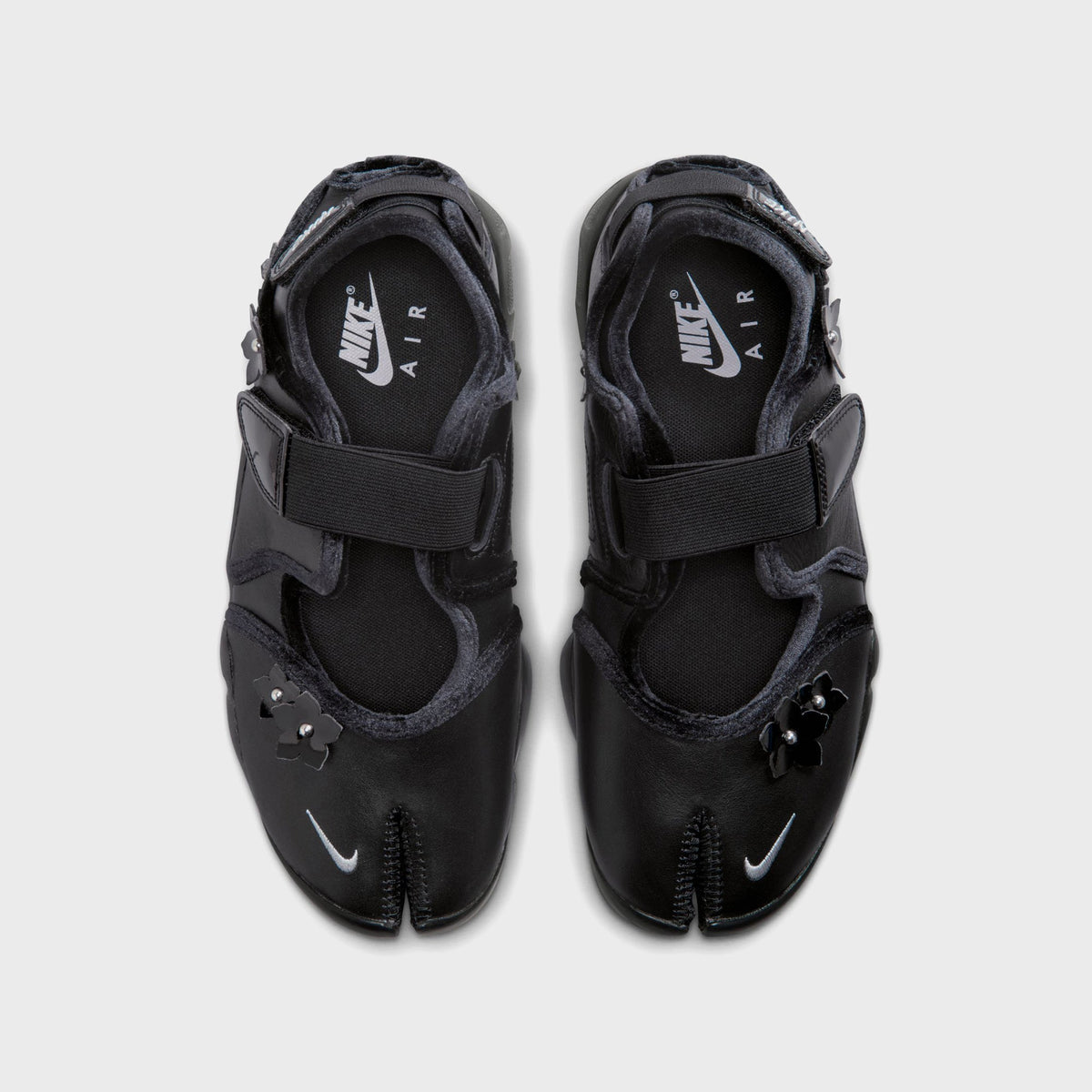 Nike WMNS Air Rift "Florette" - Black / Wolf Grey / Metallic Silver