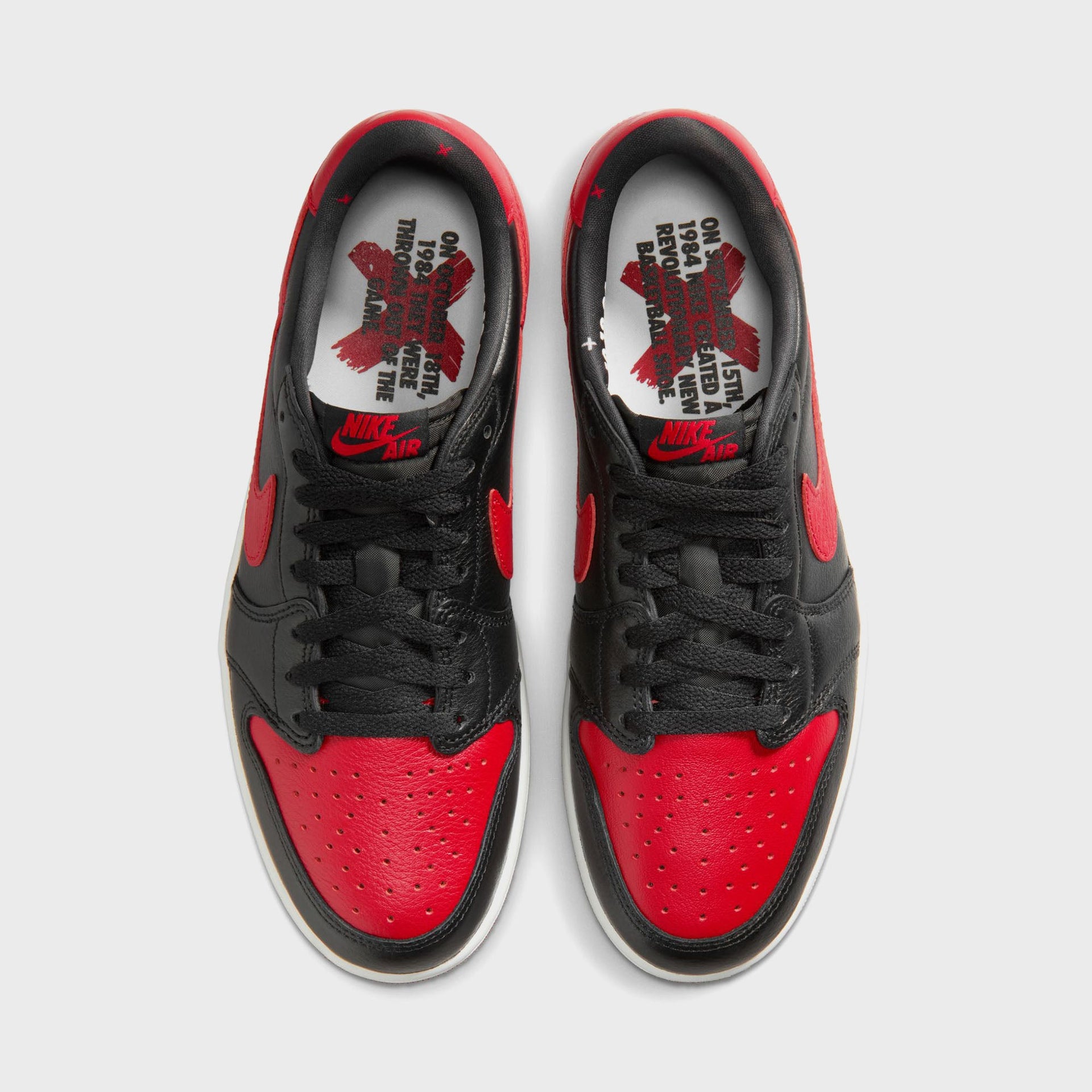 Jordan Air Jordan 1 Retro Low OG - Black / Varsity Red / Summit White