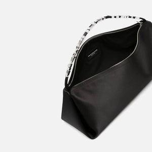 Alexander Wang Marquess Large Stretched Bag - Black Satin