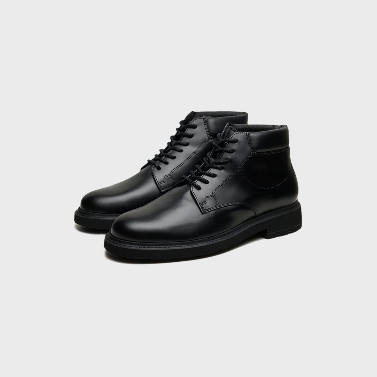 Filling Pieces Derby Boot Polished - Black