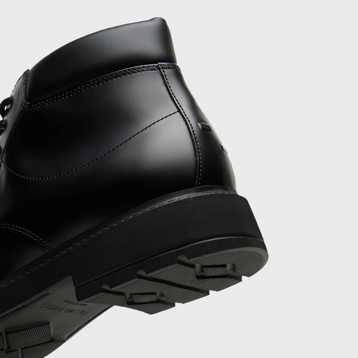 Filling Pieces Derby Boot Polished - Black