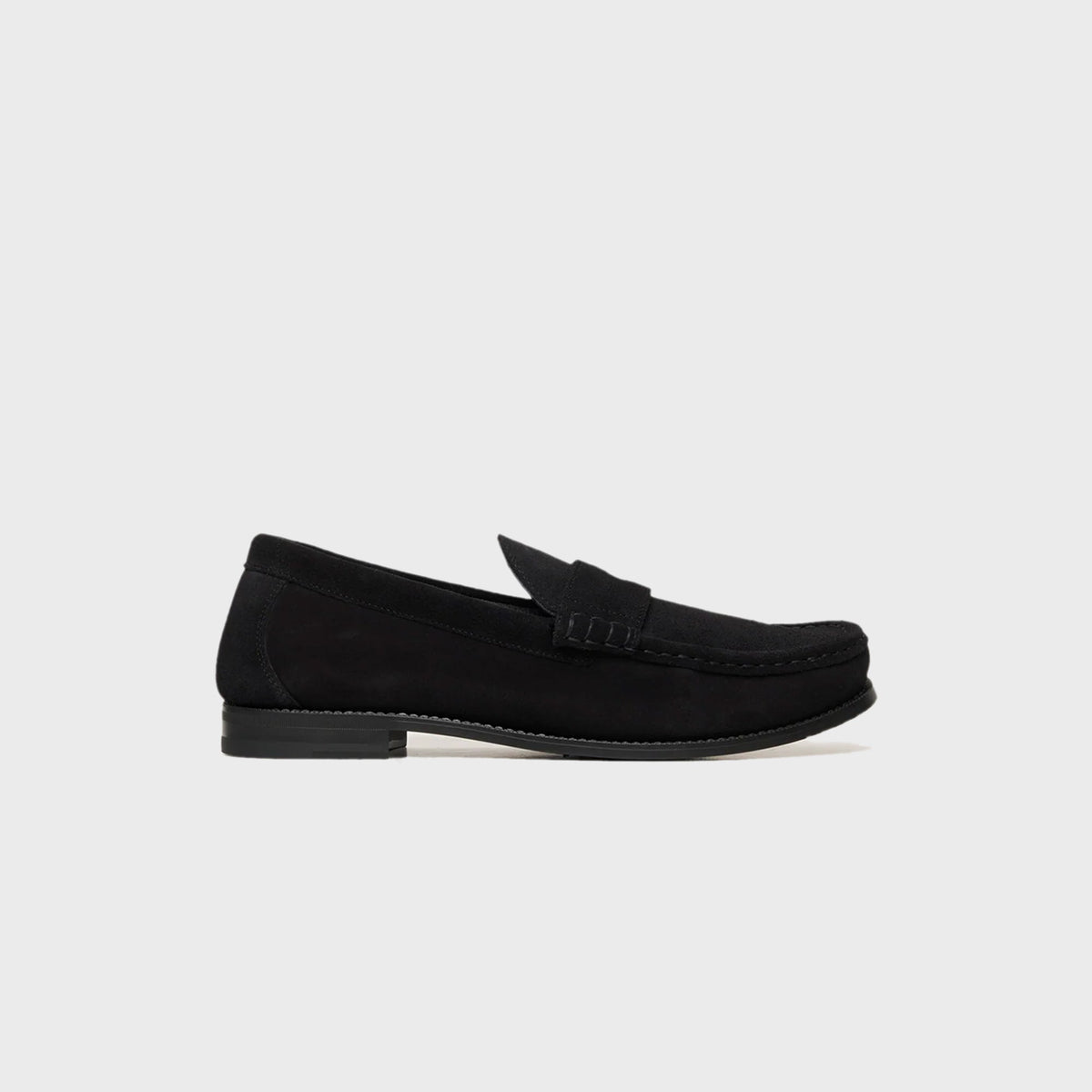 Filling Pieces Lux Loafer Suede - Black
