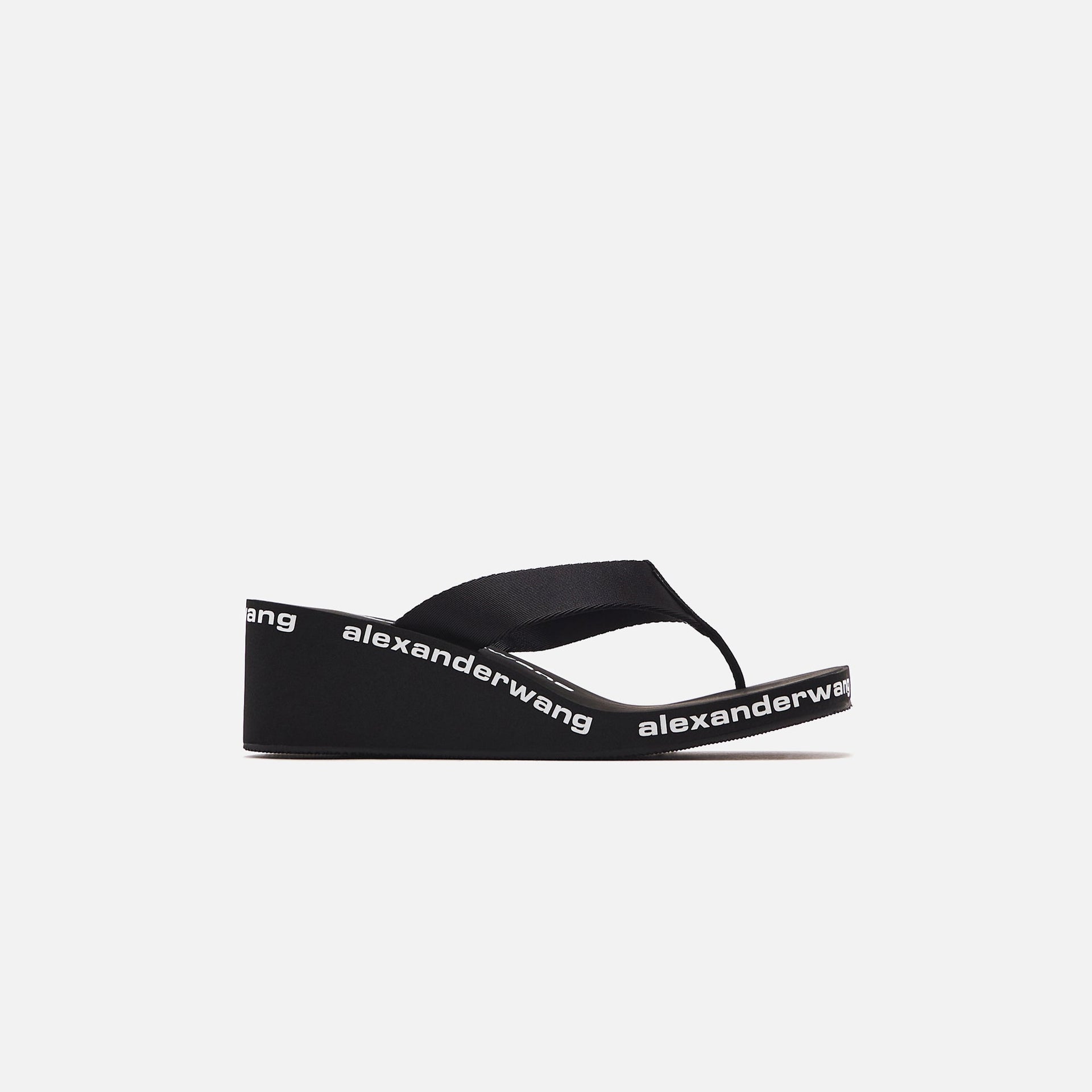 Alexander Wang Wedge Flip Flop - Black