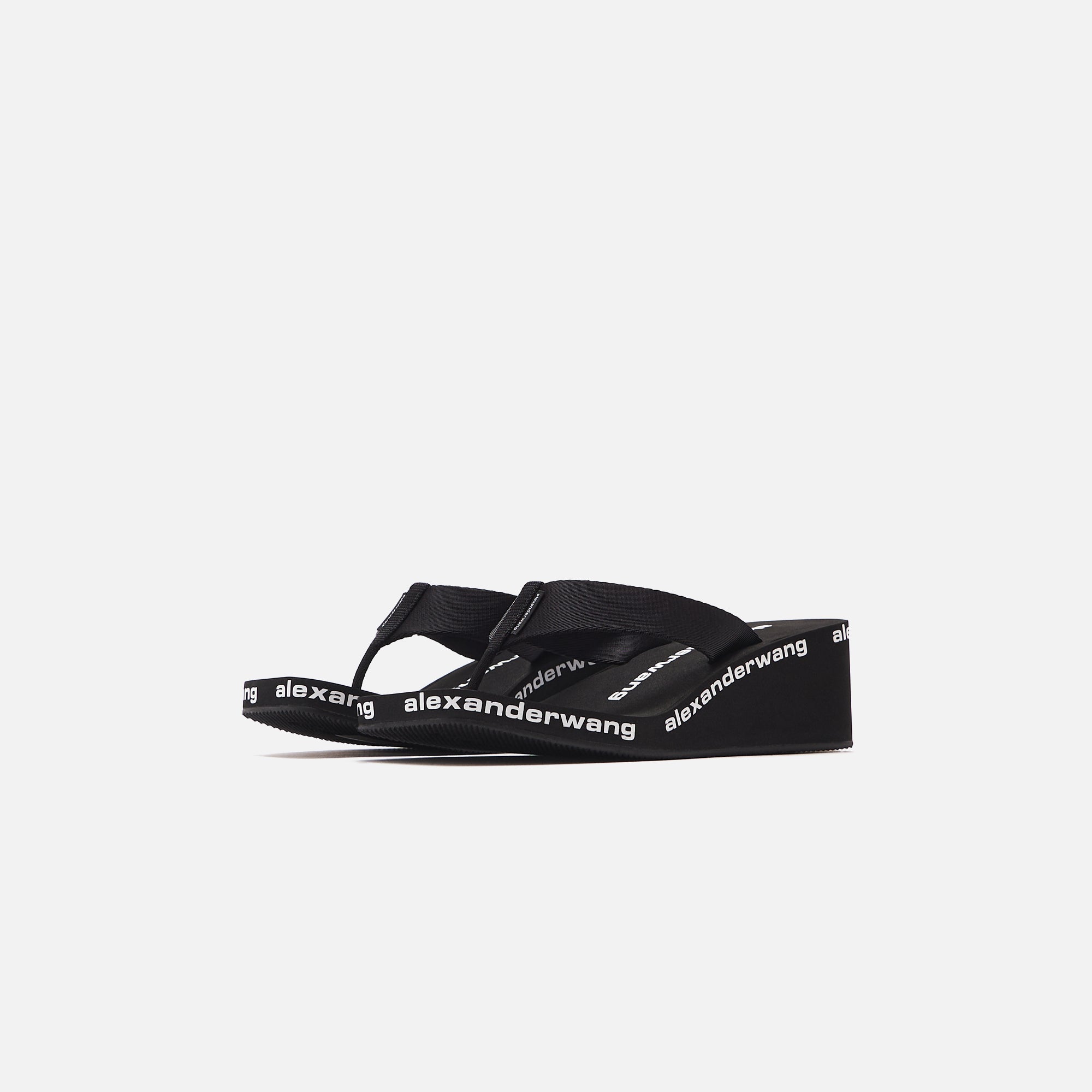 Alexander Wang Wedge Flip Flop - Black – Kith Europe