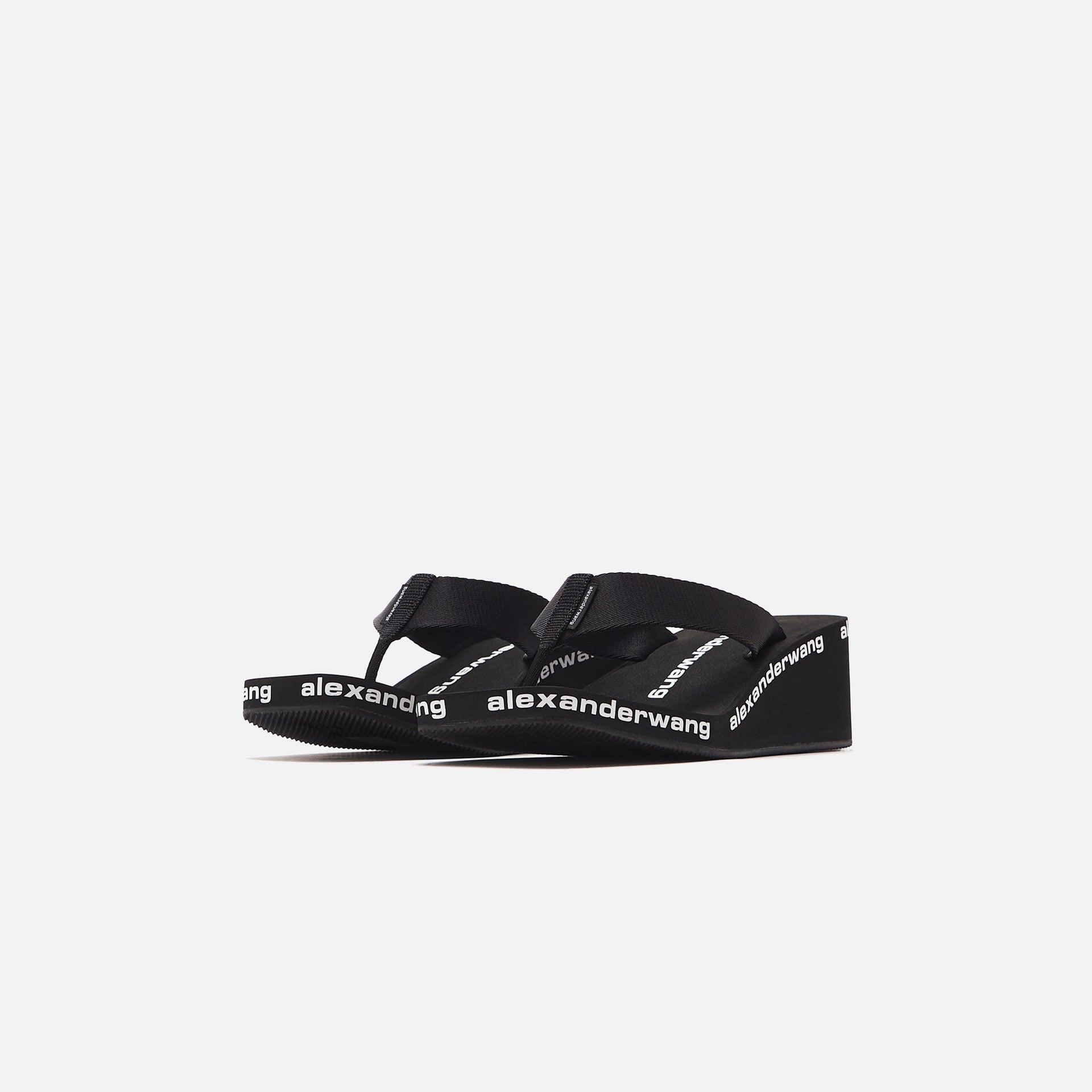 Alexander Wang Wedge Flip Flop - Black