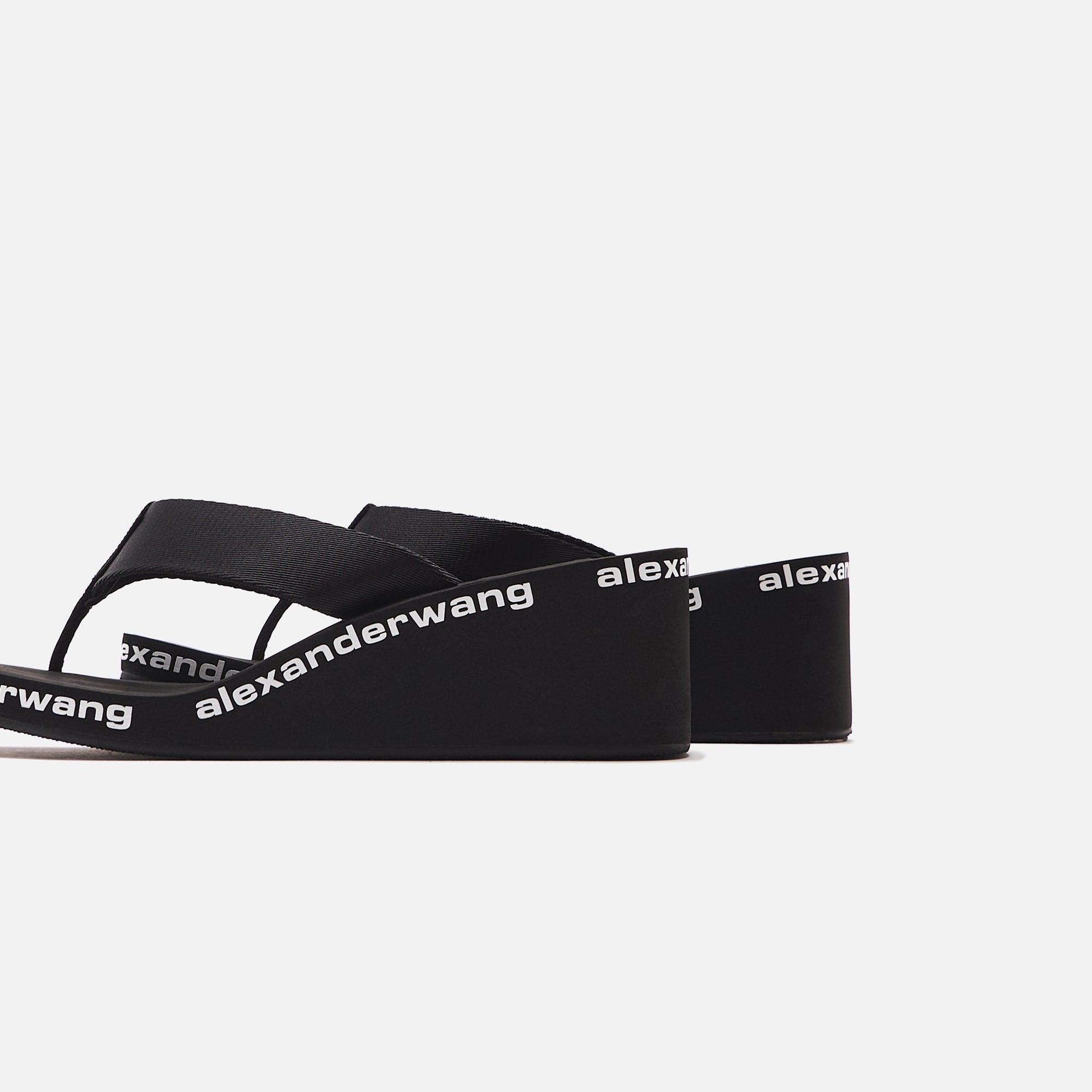 Alexander Wang Wedge Flip Flop - Black – Kith Europe