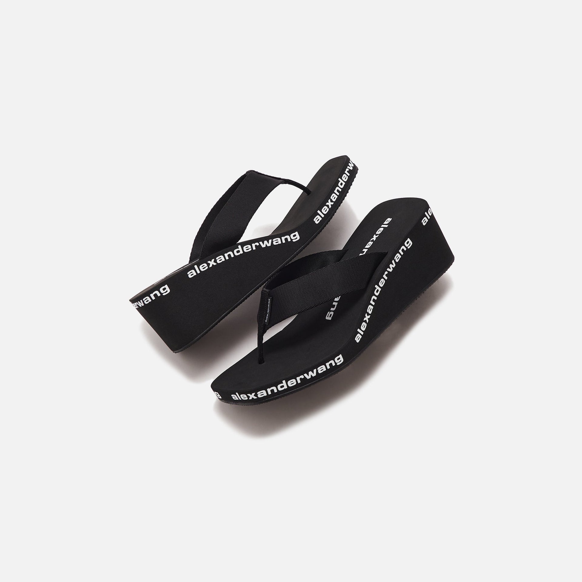 Alexander Wang Wedge Flip Flop - Black