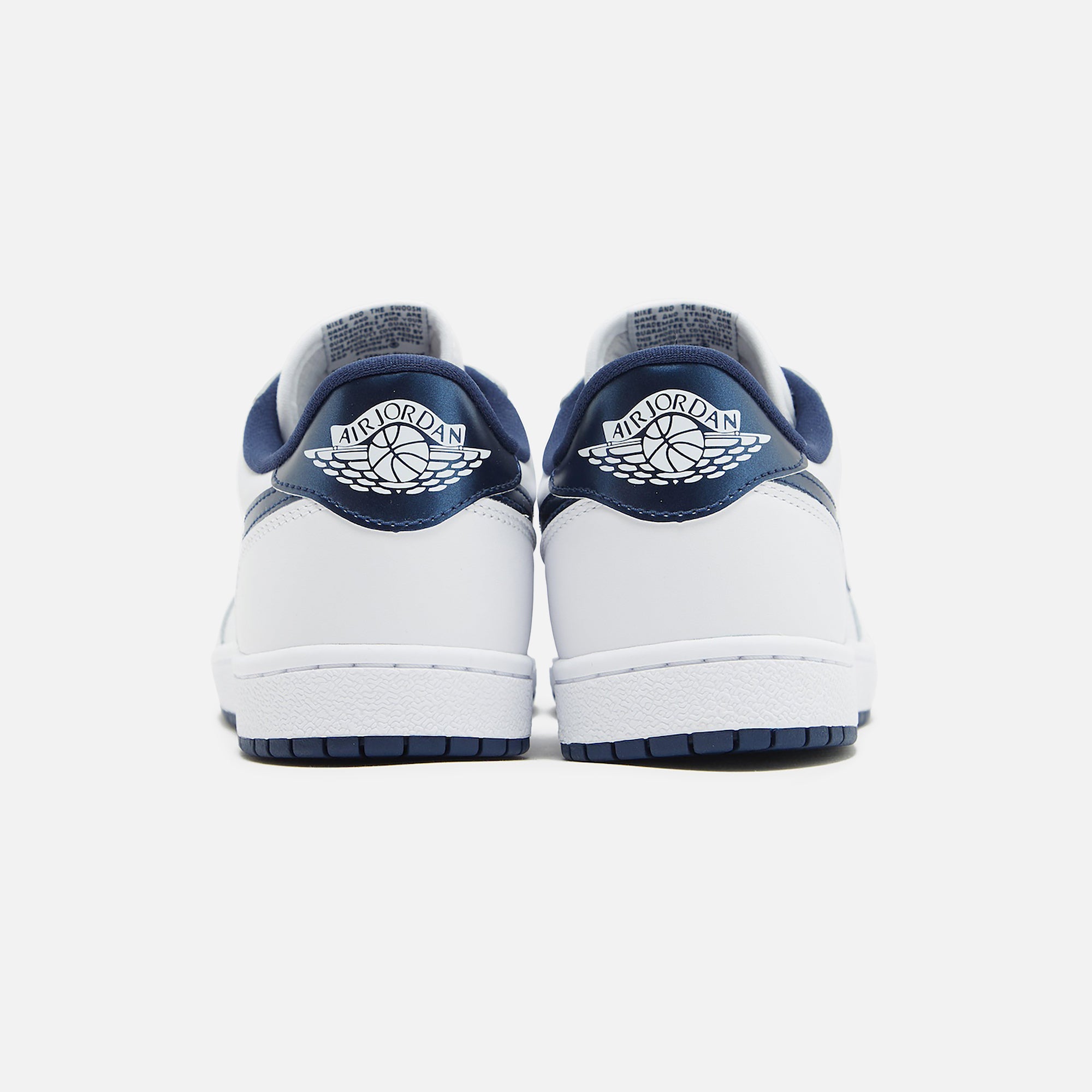 Amazon.com | Jordan Men's Air 1 Low White/Royal Blue-Black