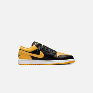 Nike Air Jordan 1 Low - Black / Yellow Ochre / White
