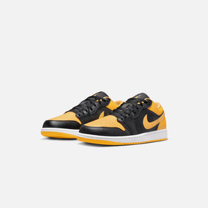 Nike Air Jordan 1 Low - Black / Yellow Ochre / White