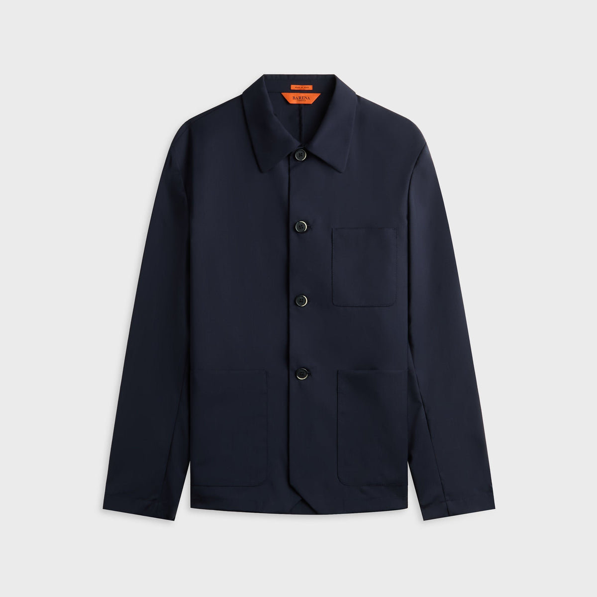 Barena Visal Tropical Overshirt - Navy