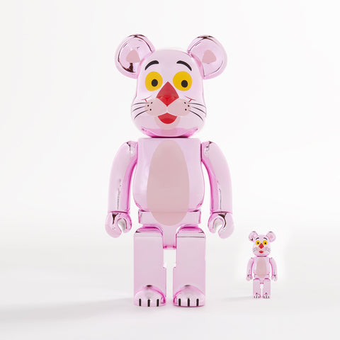 Medicom Toy BE@RBRICK Chrome 400% + 100% - Pink Panther