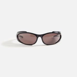 Balenciaga Geometric Sunglasses - Black / Grey