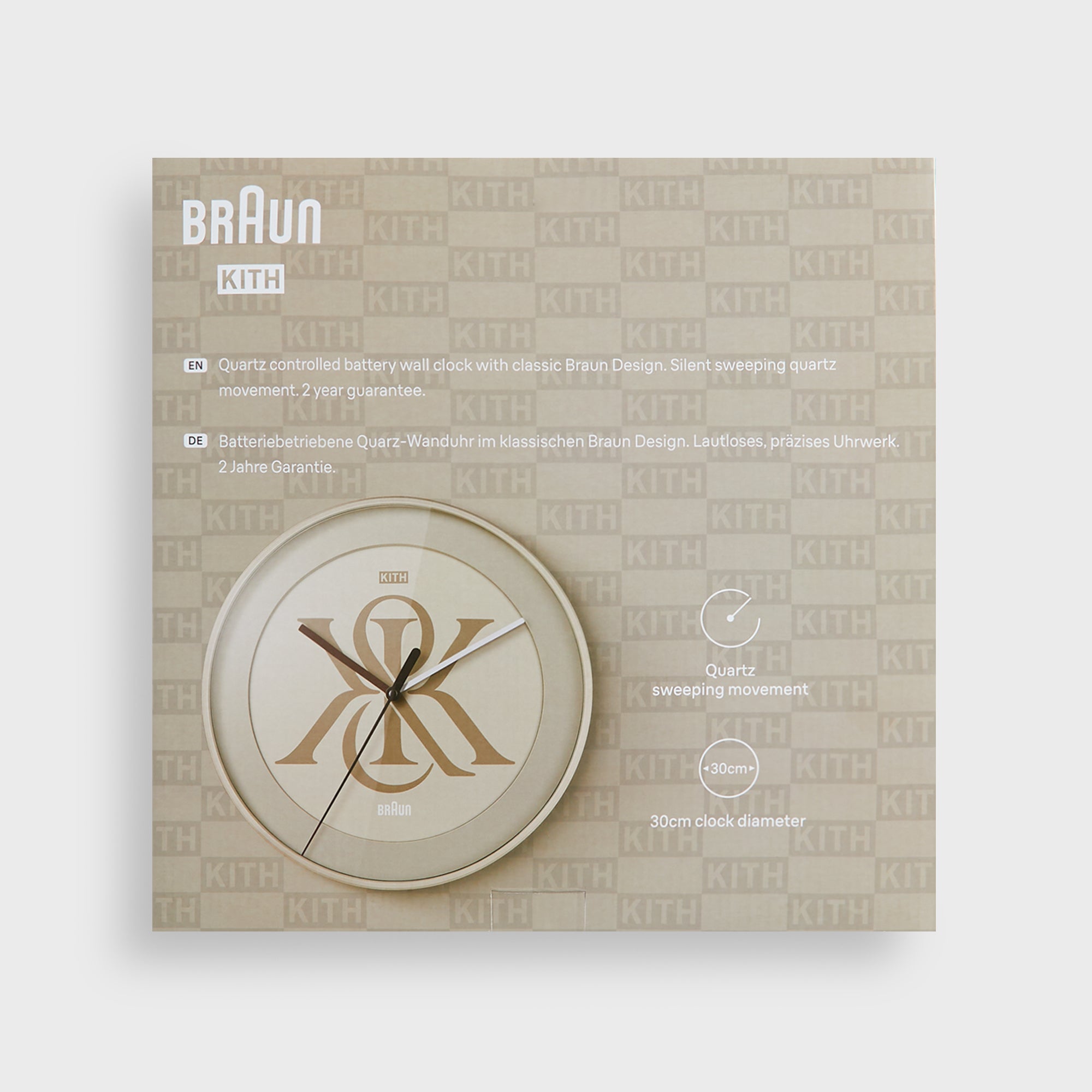Kithmas for Braun BC17 Wall Clock - Waffle – Kith Europe