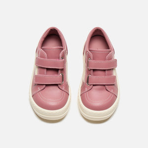 Rick Owens Baby Vintage Sneakers - Scarpe In Pelle / Thulian / Milk / Milk