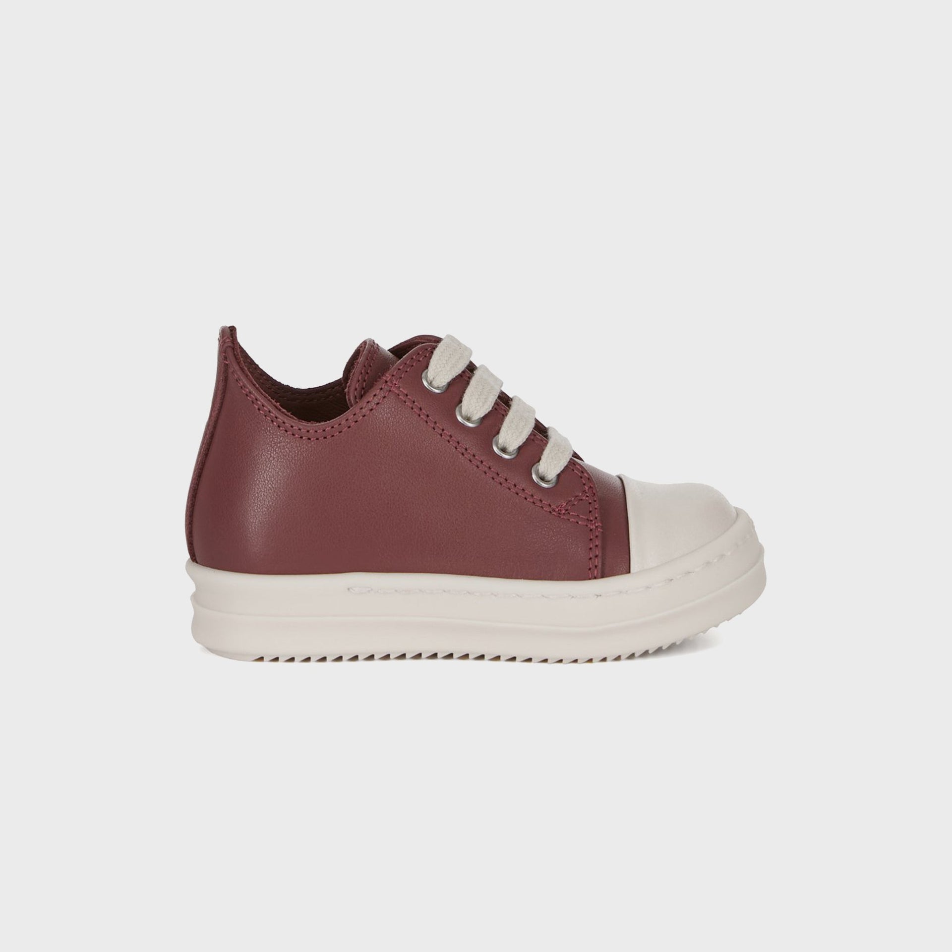 Rick Owens Jumbo Lace Sneakers - Rosewood / Milk
