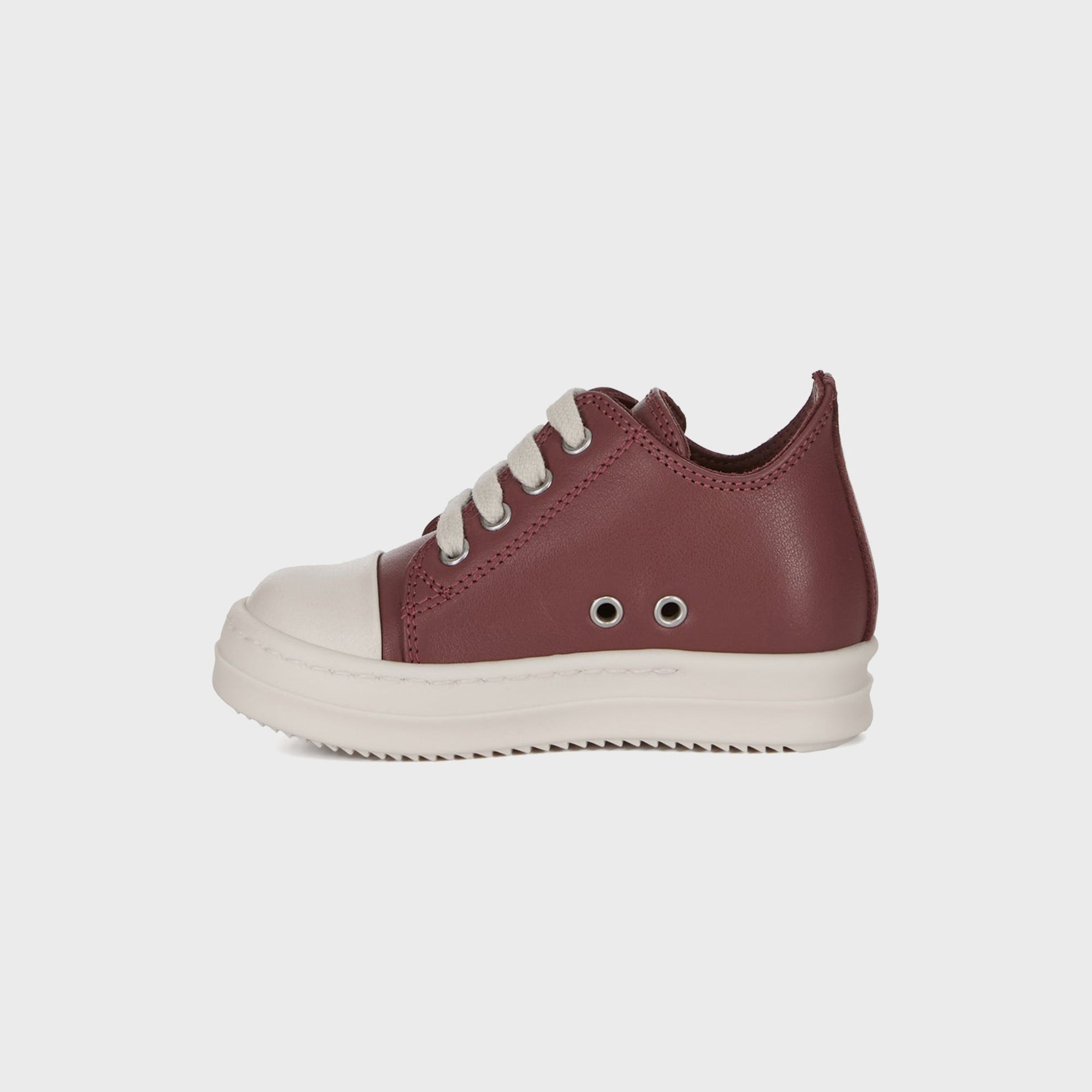 Rick Owens Jumbo Lace Sneakers - Rosewood / Milk