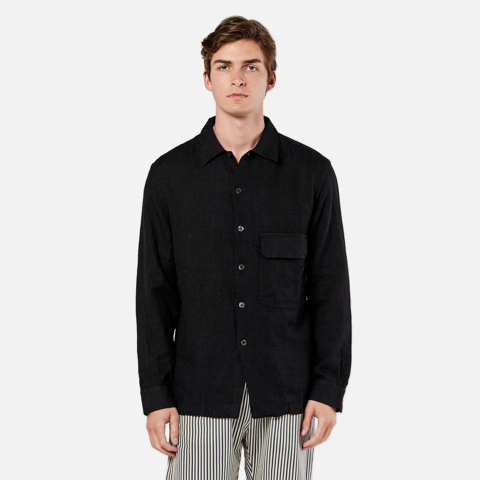 Barena Camicia Zizola Datolo - Nero
