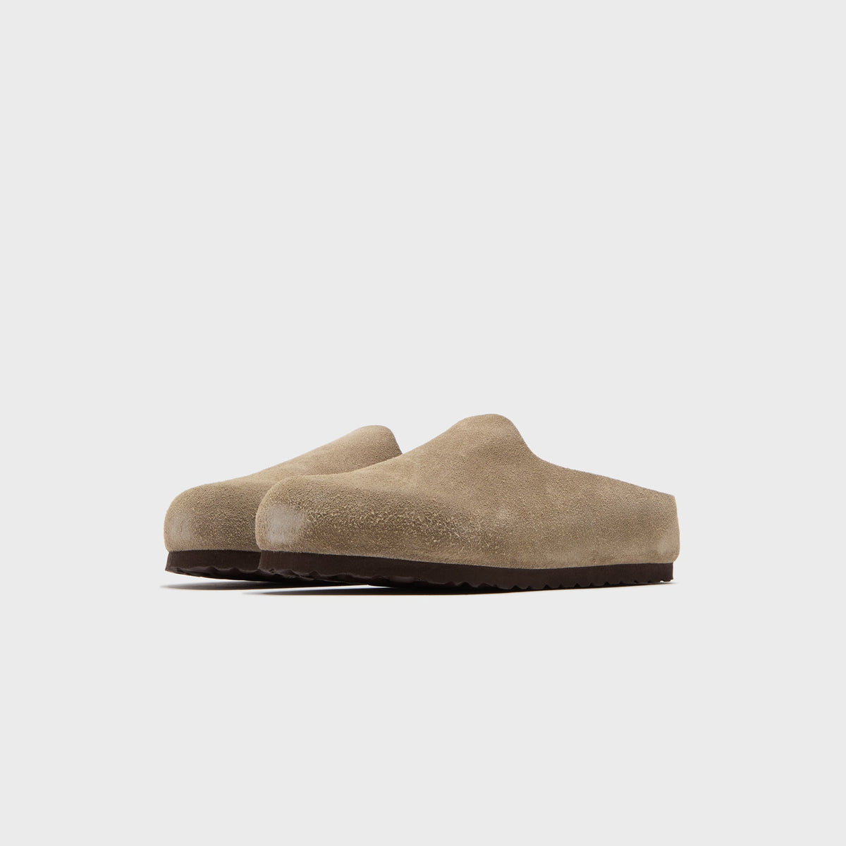 Birkenstock Amsterdam Wrapped Suede - Taupe