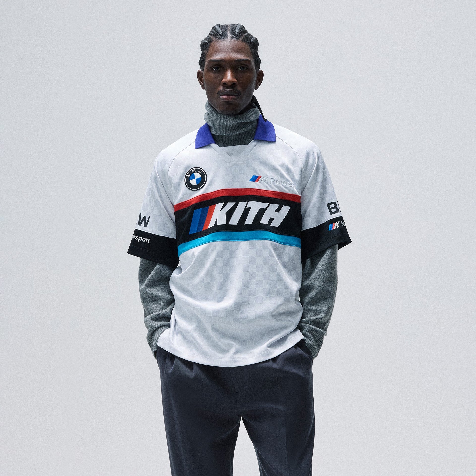 Kith for BMW Moto Jersey - White