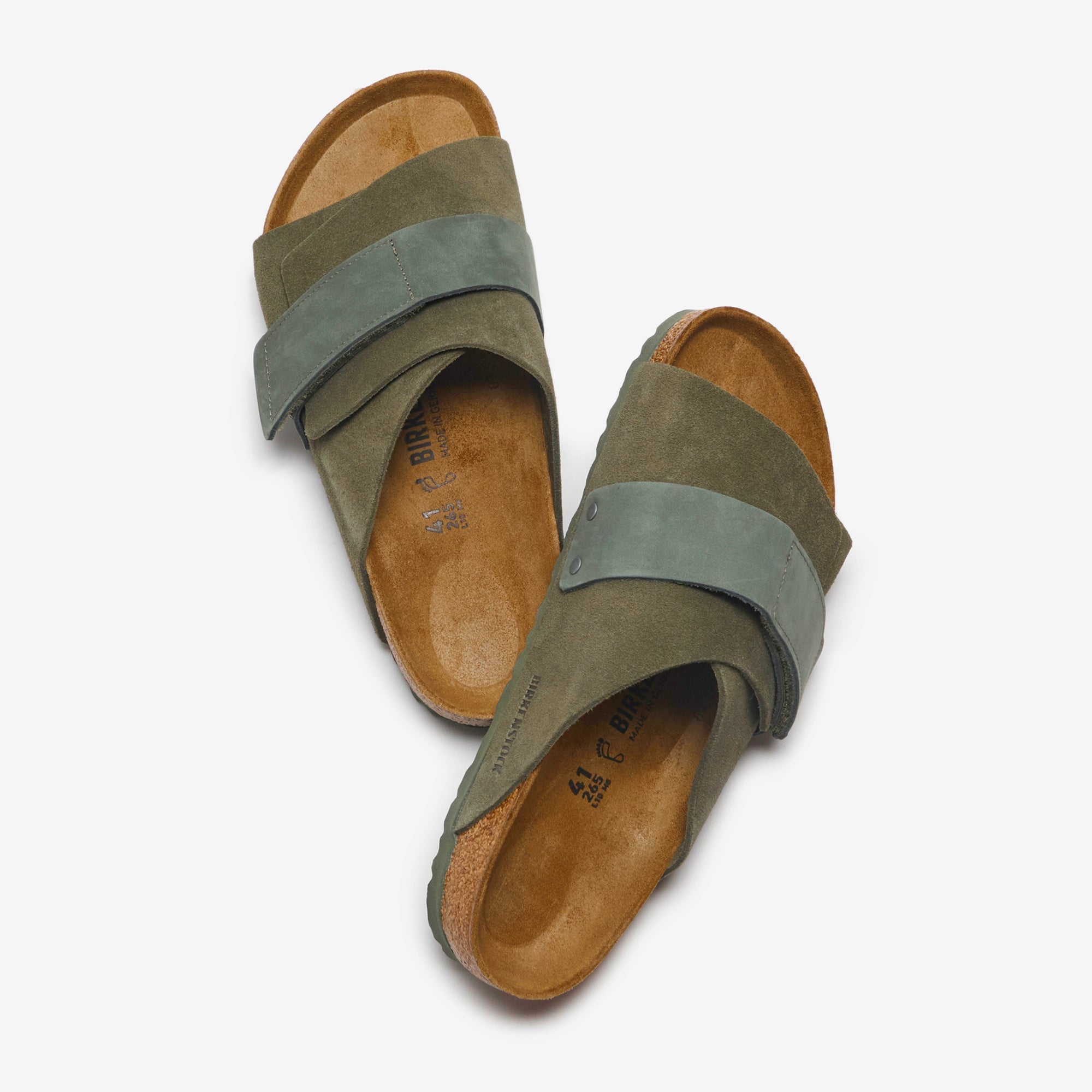 Birkenstock Kyoto Suede - Thyme – Kith Europe