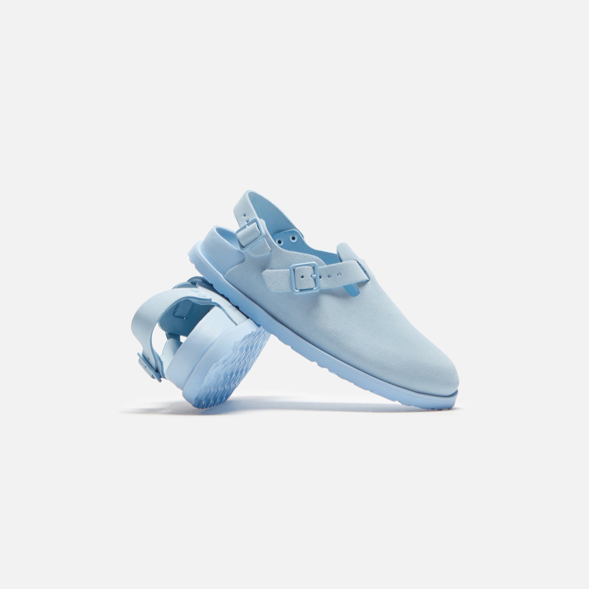 Birkenstock 1774 WMNS Tokio Suede Leather - Powder Blue – Kith Europe