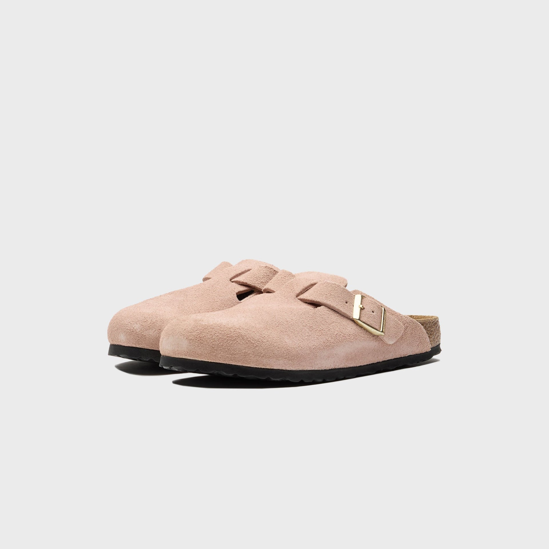 Birkenstock WMNS Boston Suede - Light Rose