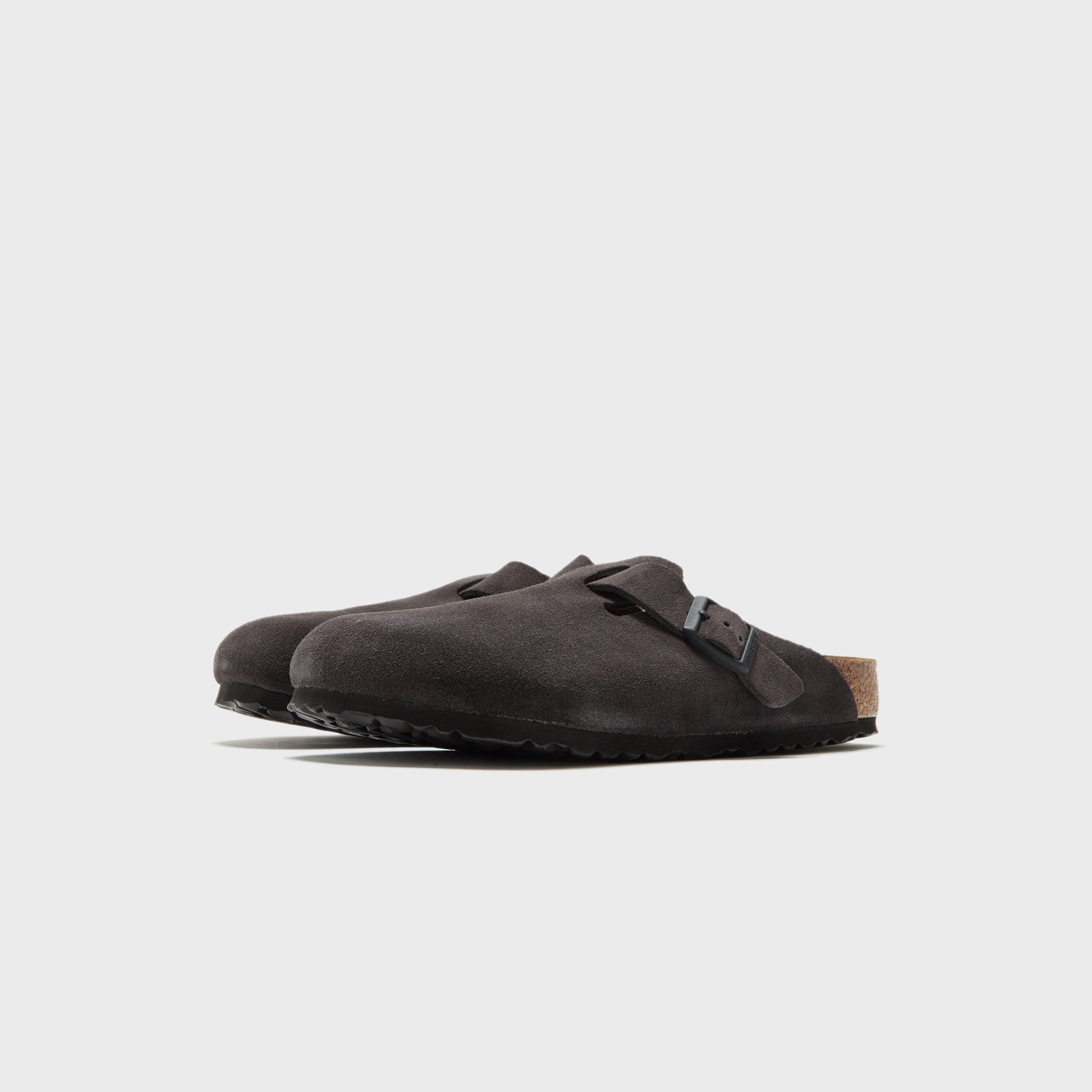 Birkenstock Boston - Velvet Gray Suede