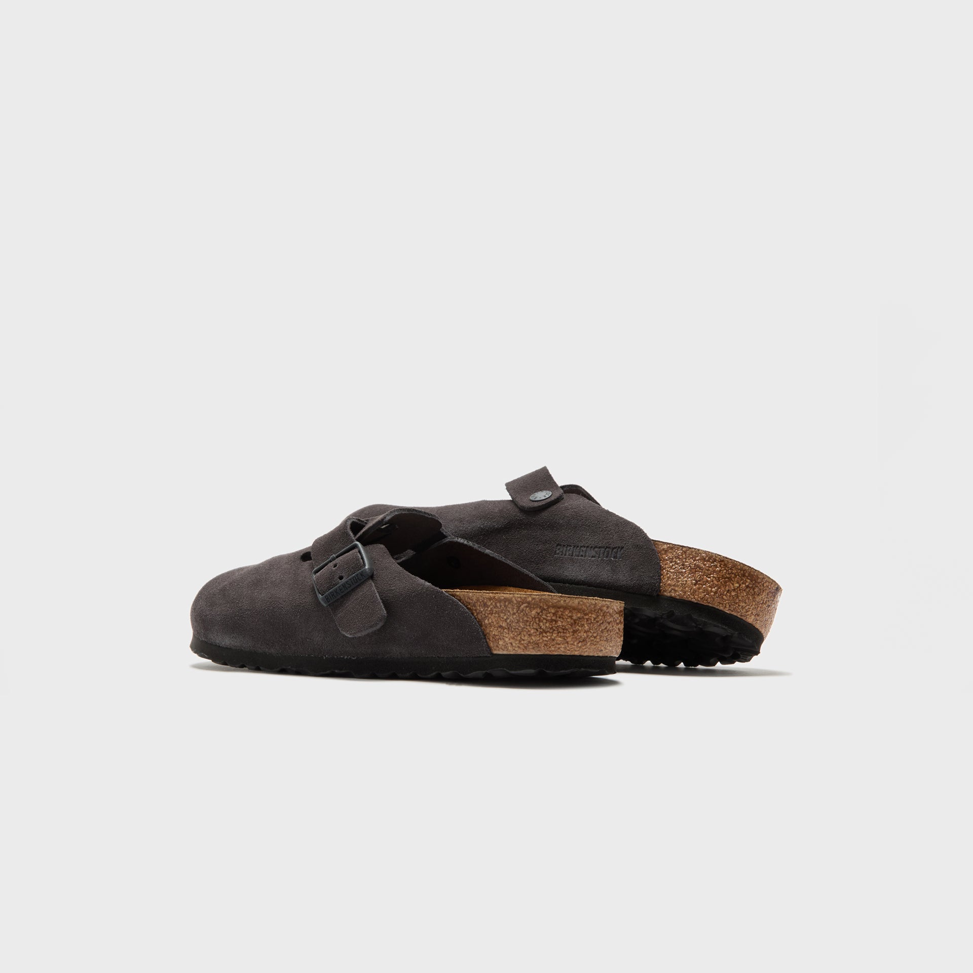 Birkenstock Boston - Velvet Gray Suede