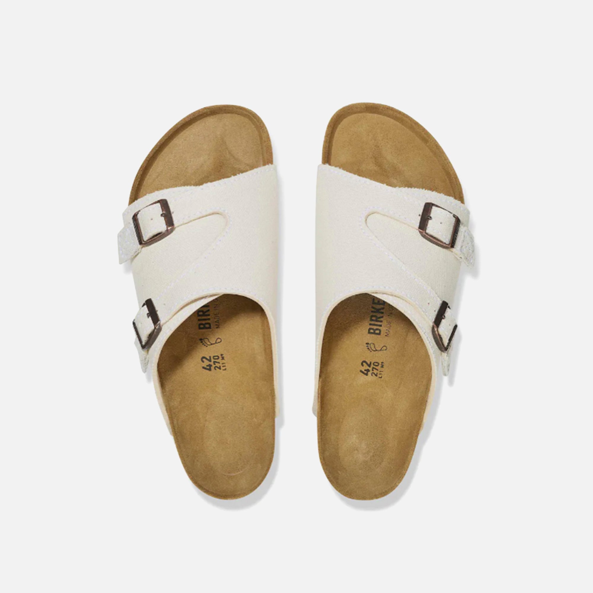 Birkenstock x Jesse Leyva Zurich Canvas - Eggshell – Kith Europe
