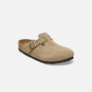 Birkenstock LEVE x Jesse Leyva Boston Suede Canvas - Khaki