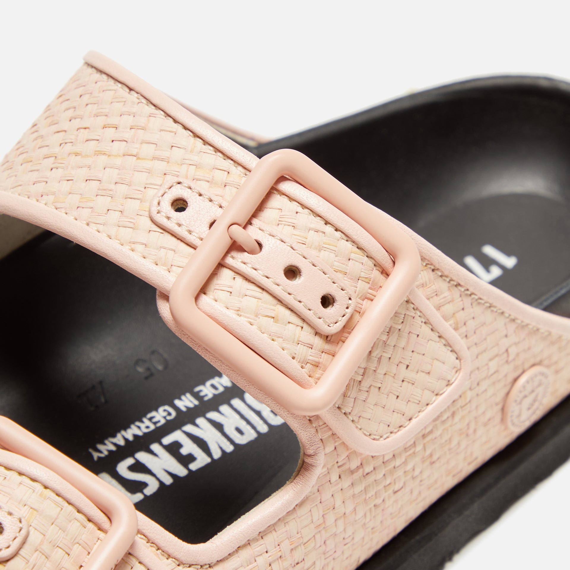 Birkenstock WMNS Arizona Raffia - Luxe Chintz Rose