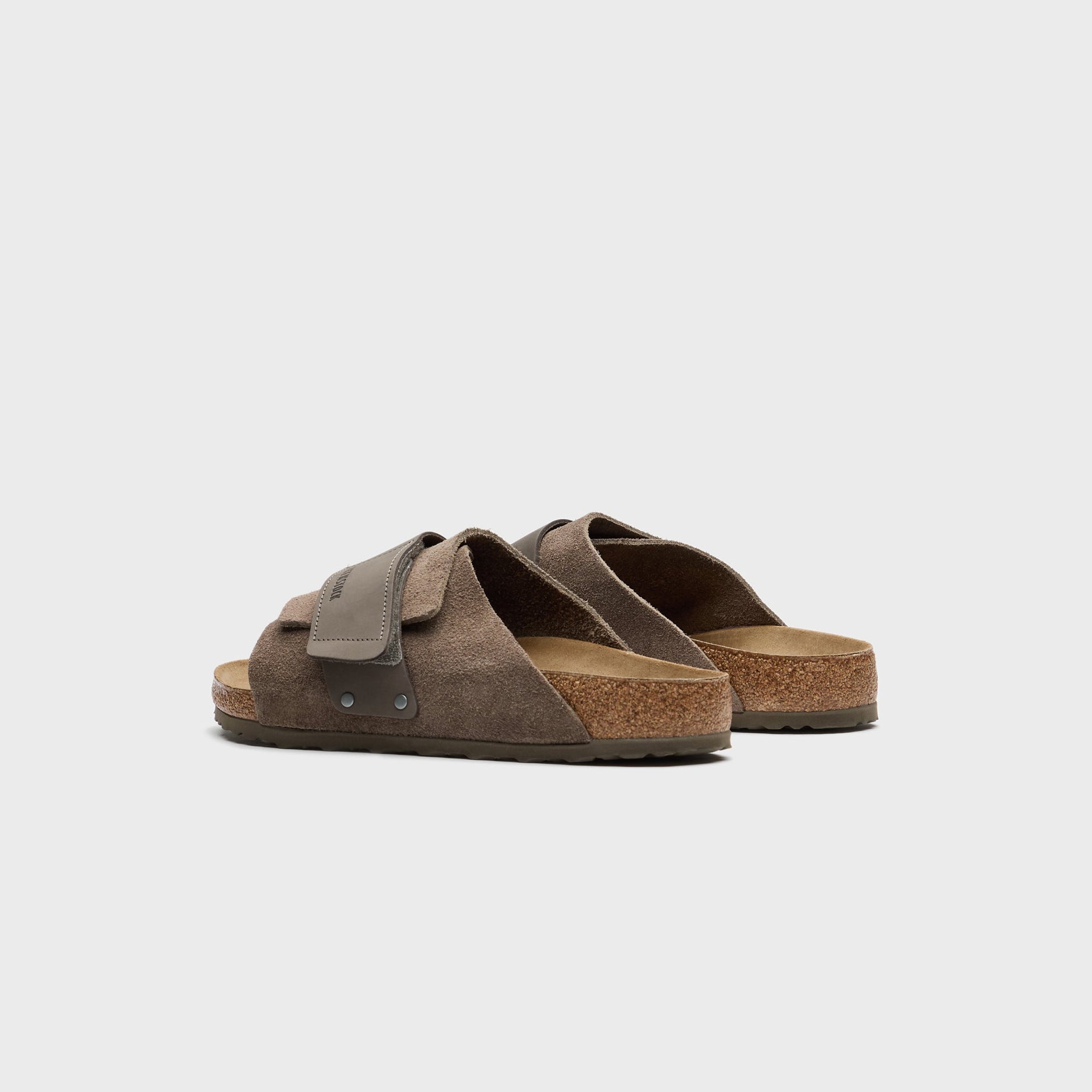 Birkenstock Kyoto Suede Nubuck - Concrete Gray