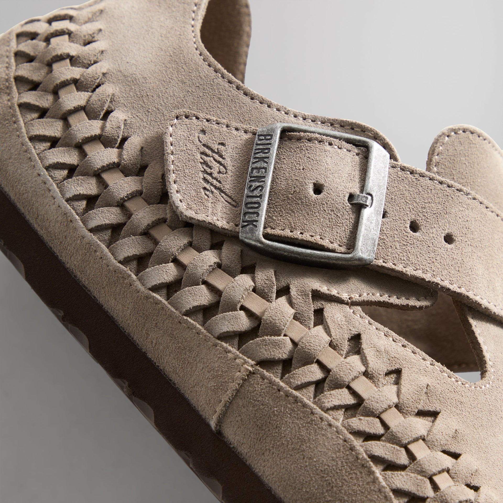 Kith for Birkenstock London Braided - Moon Rock