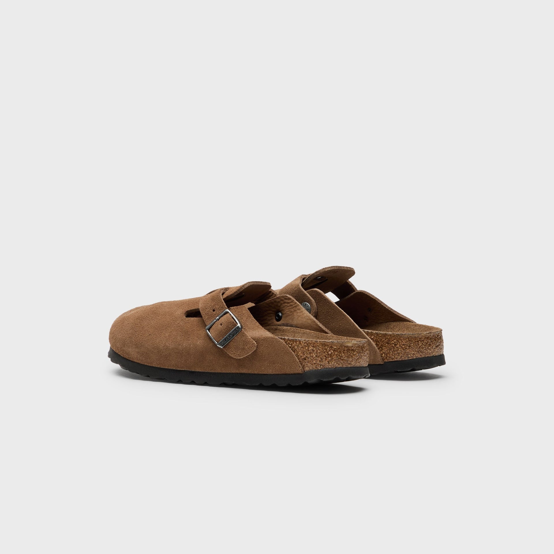Birkenstock WMNS Boston Soft Footbed - Dark Tea