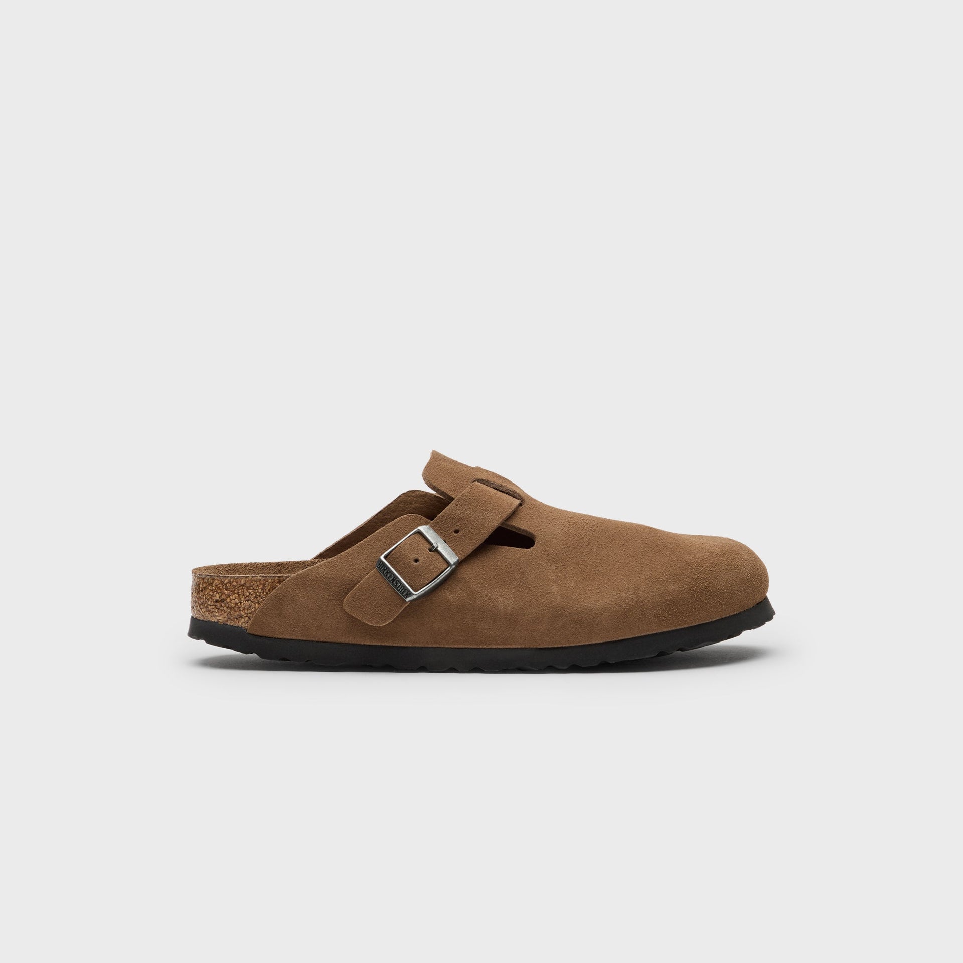 Birkenstock WMNS Boston Soft Footbed - Dark Tea