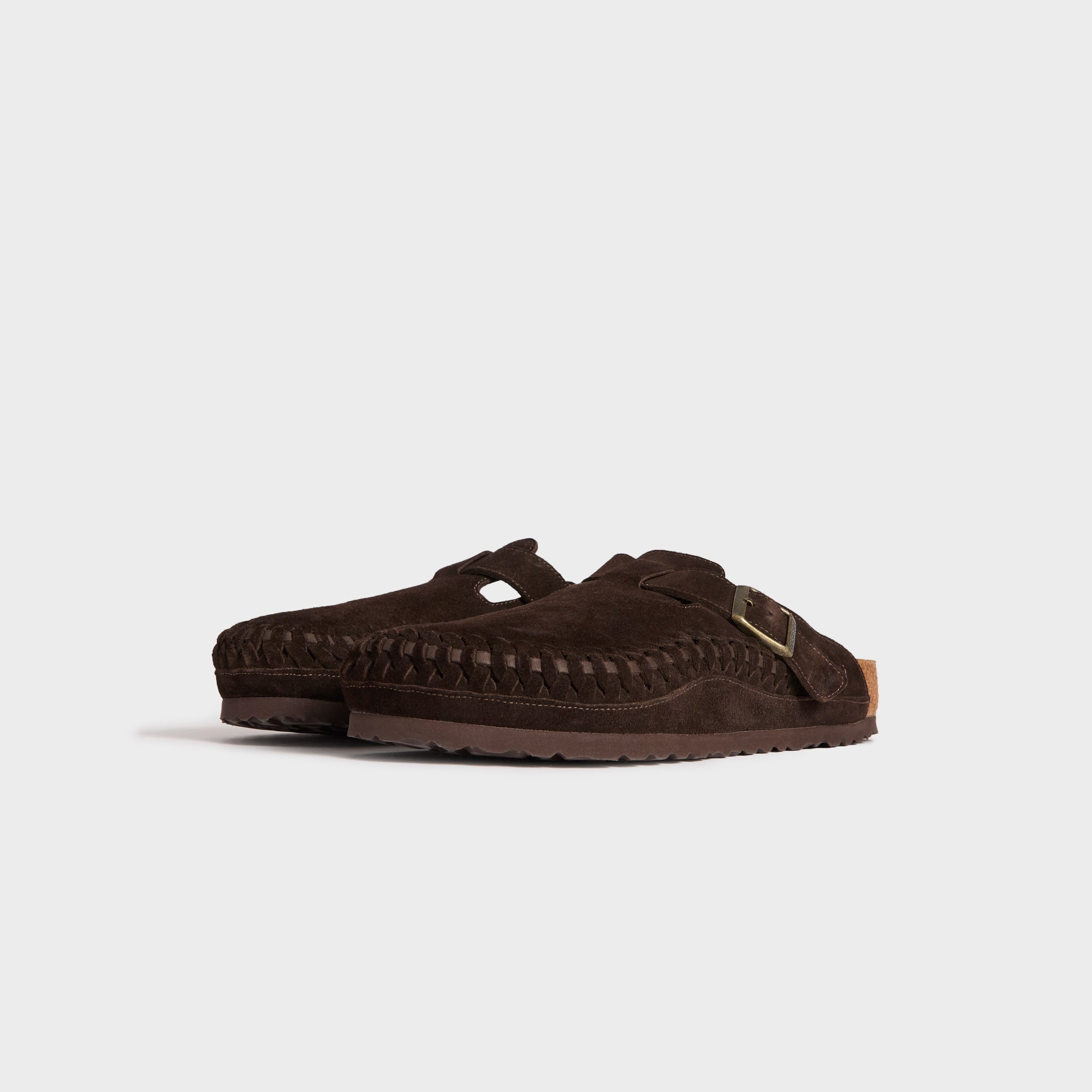 Kith & Birkenstock Mocca サンダル　サイズ42 Kith for Birkenstock Suede Boston Braided - Mocca – Kith Europe