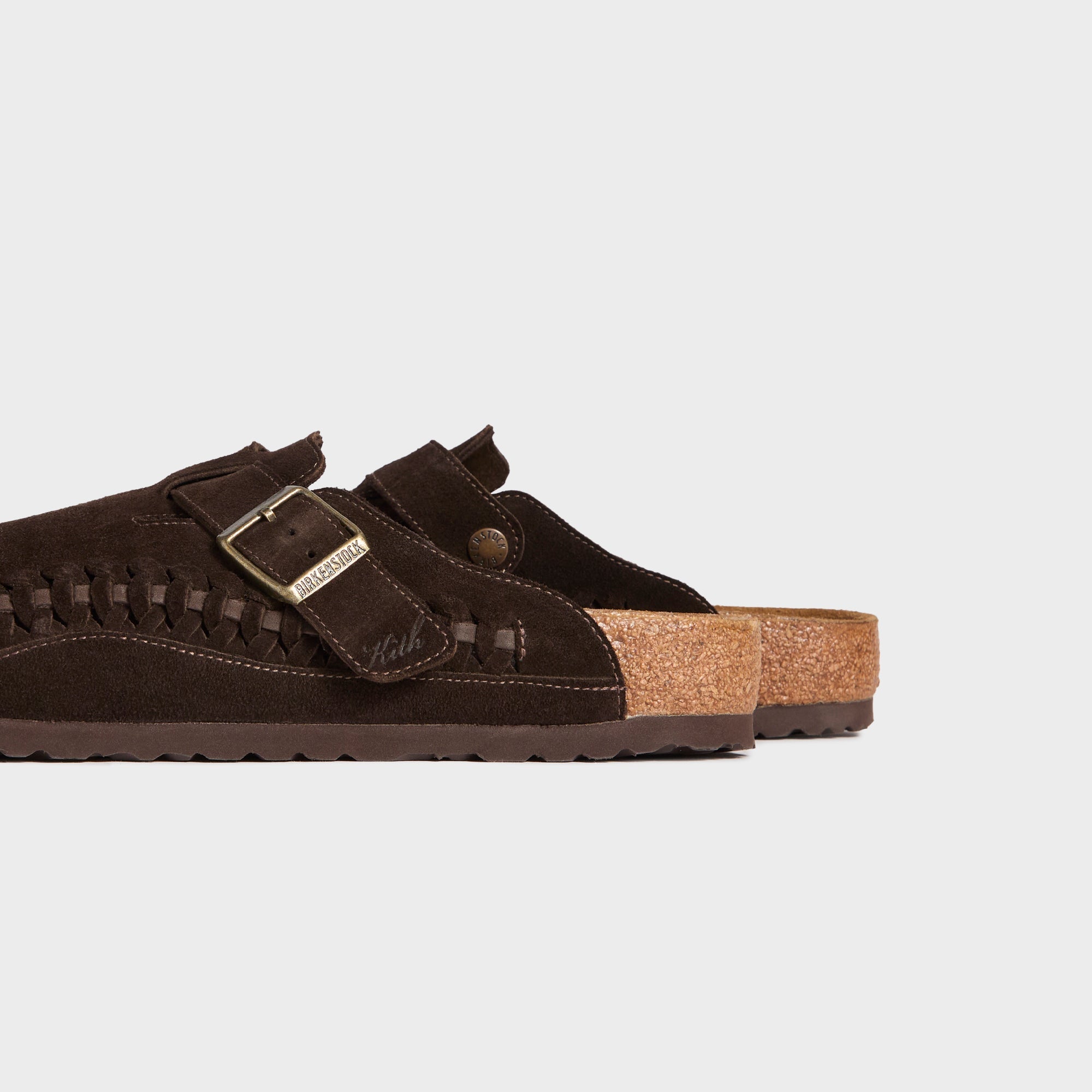 Kith & Birkenstock サンダル Mocca サイズ42 Kith for Birkenstock Suede Boston Braided - Mocca – Kith Europe